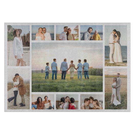 Create Your Own 11 Photo Collage カッティングボード (正面)