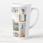 Create Your Own 11 Photo Collage カフェラテマグ (右)