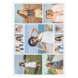 Create Your Own 11 Photo Collage テーブルクロス