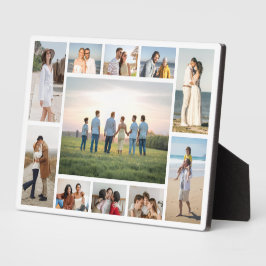 Create Your Own 11 Photo Collage フォトプラーク