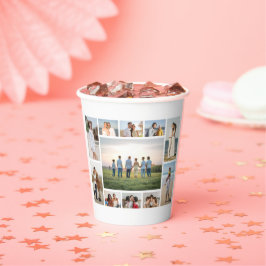 Create Your Own 11 Photo Collage 紙コップ