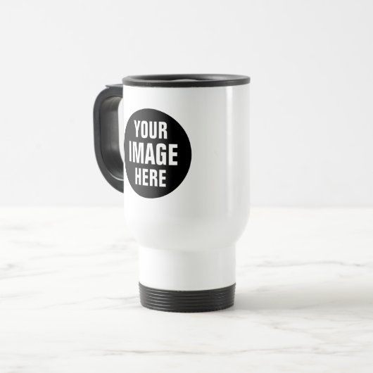 Create Your Own 11oz Travel/Commuter Mug トラベルマグ (正面左)
