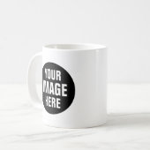 Create Your Own 11oz Two Tone Coffee Mug コーヒーマグカップ (正面左)