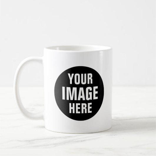 Create Your Own 11oz Two Tone Coffee Mug コーヒーマグカップ (左)