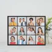 Create Your Own 12 Photo Collage Paper Sheet (スタンド正面)