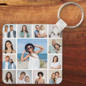 Create Your Own 13 Photo Collage キーホルダー (裏面)
