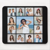 Create Your Own 13 Photo Collage Mouse Pad マウスパッド (正面)