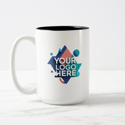 Create Your Own 15oz Two Tone Coffee Mug ツートーンマグカップ (左)