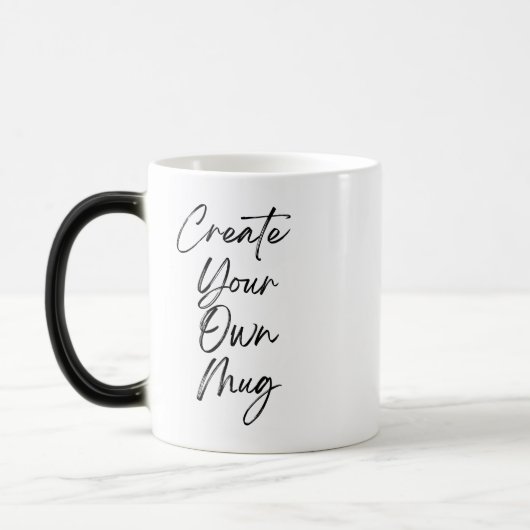 Create Your Own 15oz Two Tone Coffee Mug モーフィングマグカップ (左)
