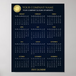 Create Your Own 2026 Company Calendar | ポスター