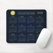 Create Your Own 2026 Company Calendar |  マウスパッド (マウス)