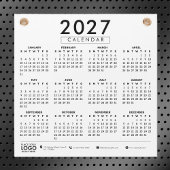 Create Your Own 2027 Business Logo Calendar