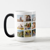 Create Your Own 21 Photo Collage モーフィングマグカップ (左)
