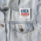 Create Your Own 250 Years of USA Freedom Button 缶バッジ (インサイチュ)