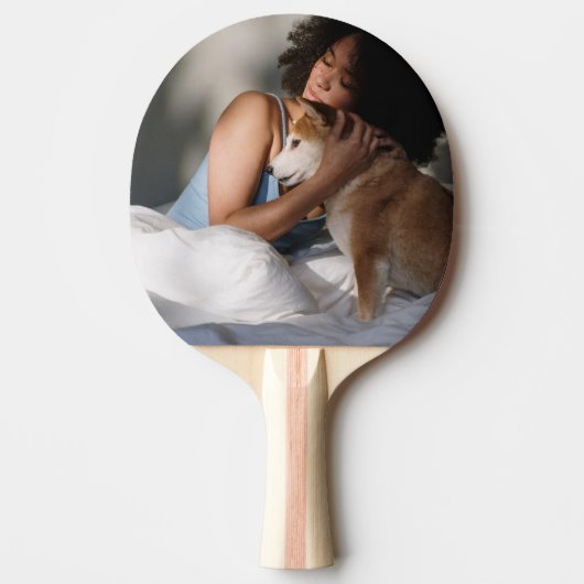 Create Your Own 2 Photo Ping Pong Paddle 卓球ラケット (正面)