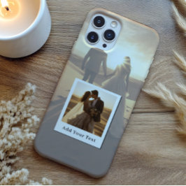 Create Your Own 2 Photo with Name iPhone 15 Proケース