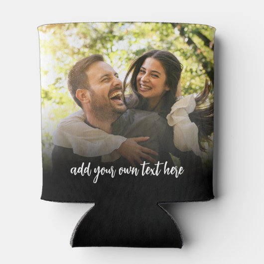 Create Your Own 2 Photo With Text 缶クーラー (裏面)