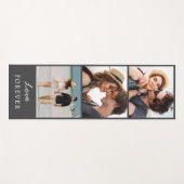 Create Your Own 3 Photo Collage Yoga Mat ヨガマット (正面(横))