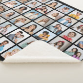 Create Your Own 48 Photo Collage  シェルパブランケット (3/4)