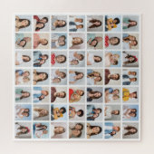 Create Your Own 49 Photo Collage ジグソーパズル (横)