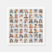 Create Your Own 49 Photo Collage スタンダードカクテルナプキン (正面)