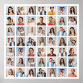 Create Your Own 49 Photo Collage  ポスター (正面)