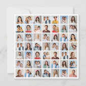 Create Your Own 49 Photo Collage Greeting カード (正面)