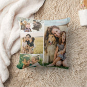Create Your Own 4 Photo Collage クッション (ブランケット)