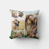 Create Your Own 4 Photo Collage クッション (正面)