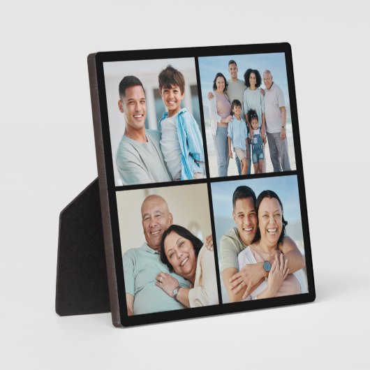 Create Your Own 4-Photo Collage フォトプラーク (正面)