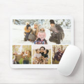 Create Your Own 4 Photo Collage マウスパッド (マウス)