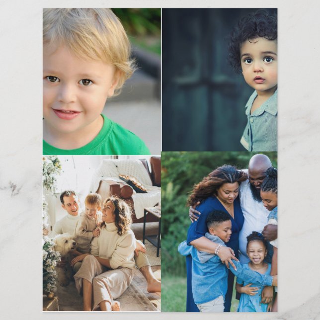 Create Your Own 4 Photo Collage レターヘッド (正面)