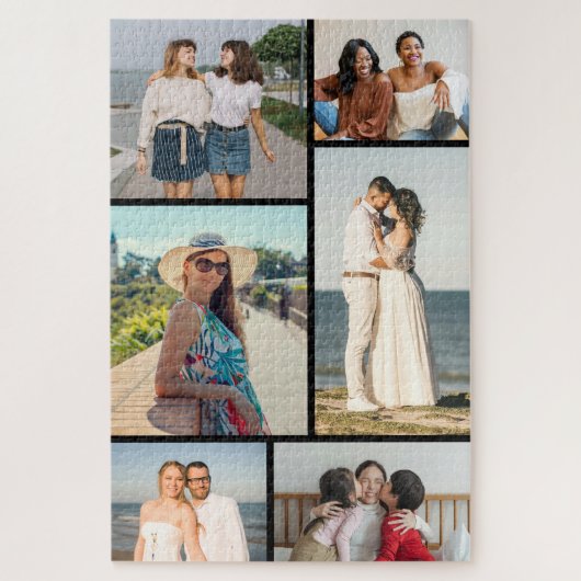 Create Your Own 6 Photo Collage ジグソーパズル (縦)