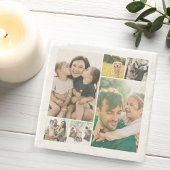 Create Your Own 6 Photo Collage ストーンコースター