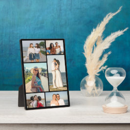 Create Your Own 6 Photo Collage フォトプラーク