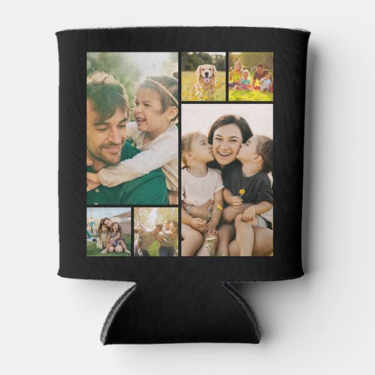 Create Your Own 6 Photo Collage 缶クーラー (正面)