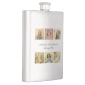 Create Your Own 6 Photo Collage Add Your Greeting フラスク (右)