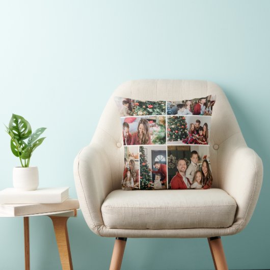 Create Your Own 7 Photo Custom Pic Double Sided クッション (椅子)