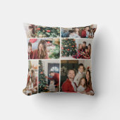 Create Your Own 7 Photo Custom Pic Double Sided クッション (正面)