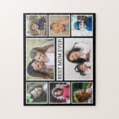 Create Your Own 8 Photo Collage Best Mom Ever ジグソーパズル (縦)