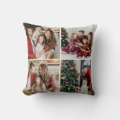 Create Your Own 8 Photo Custom Pic Double Sided クッション (正面)