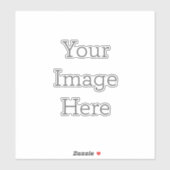 ラージ（大）：20.32cm x 20.32cm シート カスタムカットビニールシール (シート)