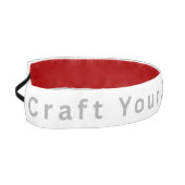 Create Your Own Accessory Non Slip アスレチックヘッドバンド (左)
