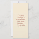 Create Your Own African Animals Bookmark Card (裏面)