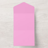 Create Your Own All in One Wedding Invite オールインワン招待状 (内側)