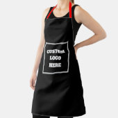 Create Your Own Apron - Customized Logo Design エプロン (インサイチュ)
