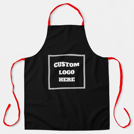 Create Your Own Apron - Customized Logo Design Gif エプロン (正面)