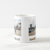 Create Your Own Barcelona Spain Vacation写真 コーヒーマグカップ (中央)
