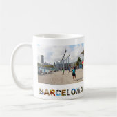 Create Your Own Barcelona Spain Vacation写真 コーヒーマグカップ (左)