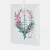 Create Your Own Beautiful Sagittarius Zodiac ガラスオーナメント (正面左)